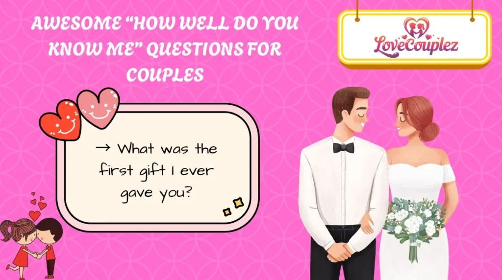 Awesome “How Well Do You Know Me” Questions for Couples