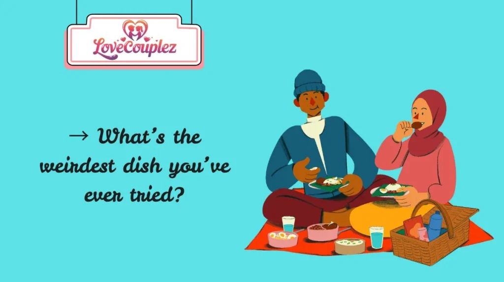 Foodie Questions for New Couples