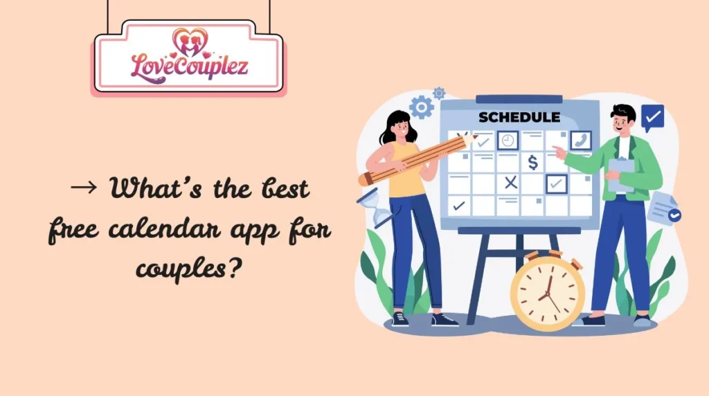 Planning & Calendar Apps for Couples