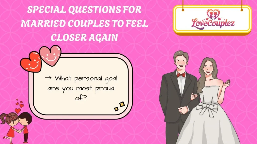 Special Questions for Married Couples to Feel Closer Again