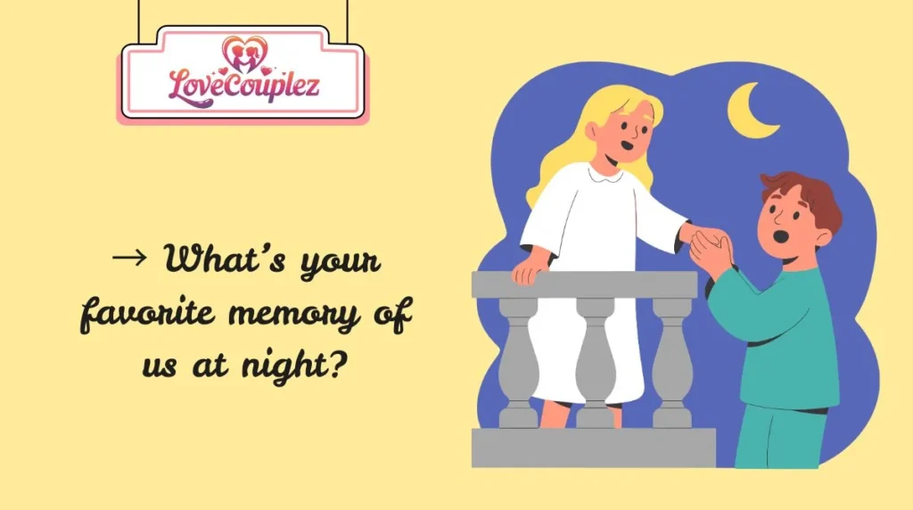 Spicy Intimate Questions for Couples at Night