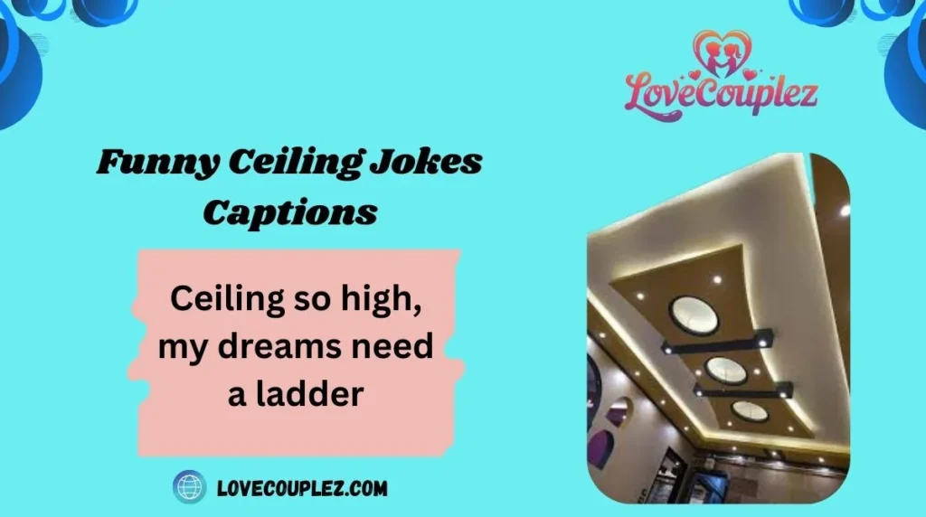 Funny Ceiling Jokes Captions