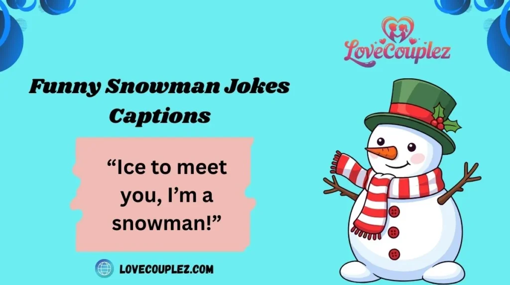 Funny Snowman Jokes Captions