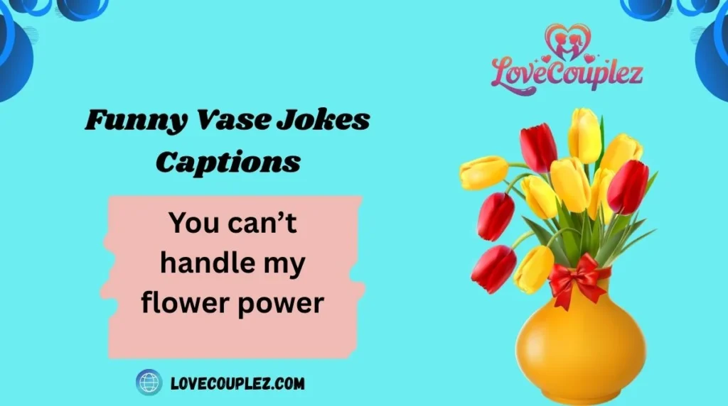 Funny Vase Jokes Captions
