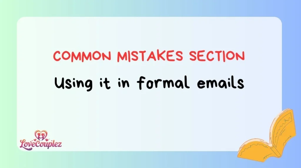 Common Mistakes Section