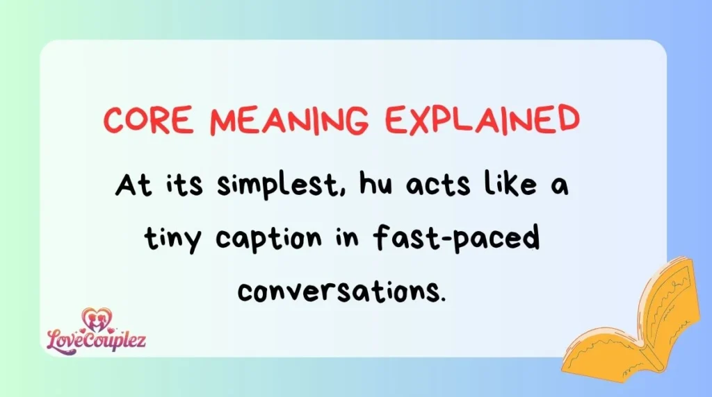 Core Meaning Explained