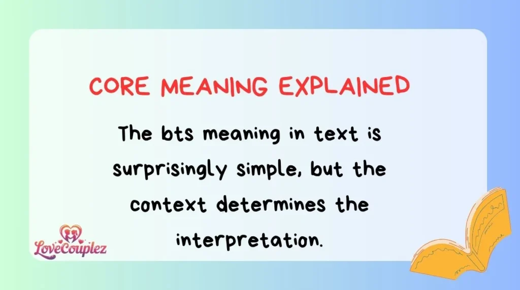 Core Meaning Explained