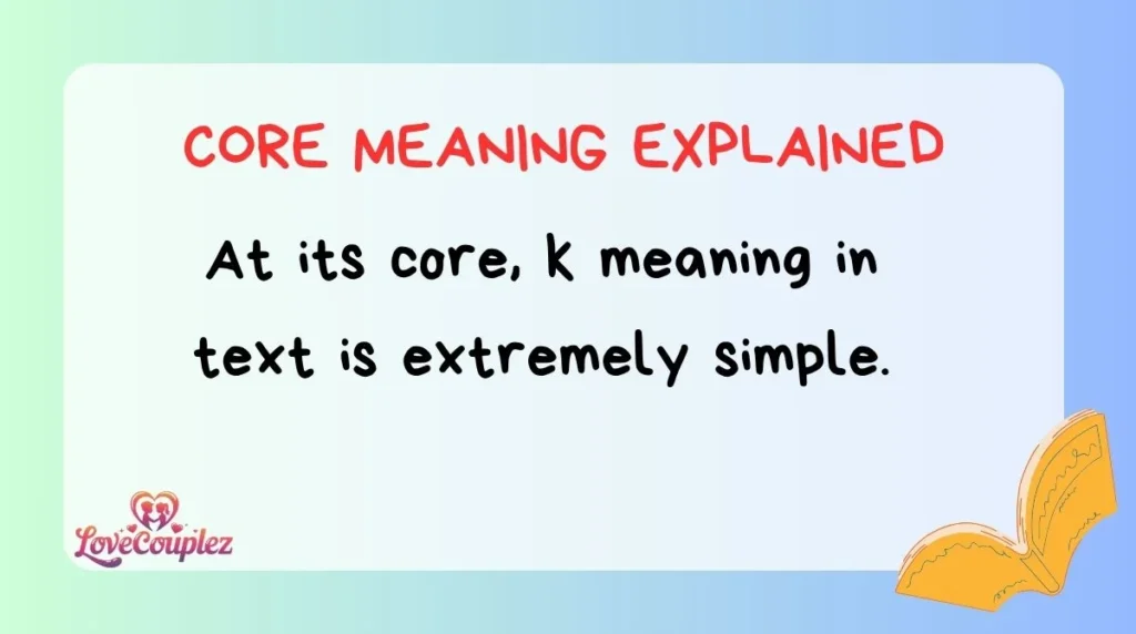 Core Meaning Explained