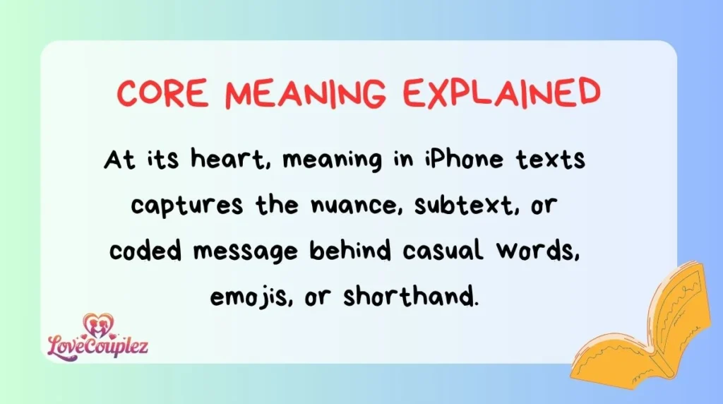 Core Meaning Explained