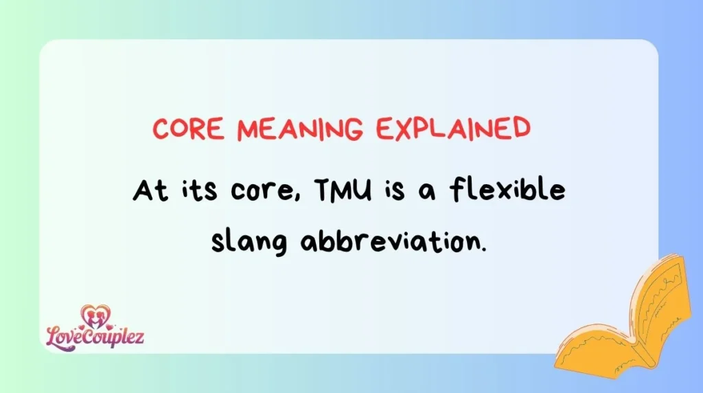 Core Meaning Explained