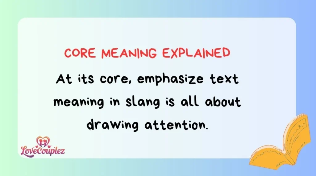 Core Meaning Explained