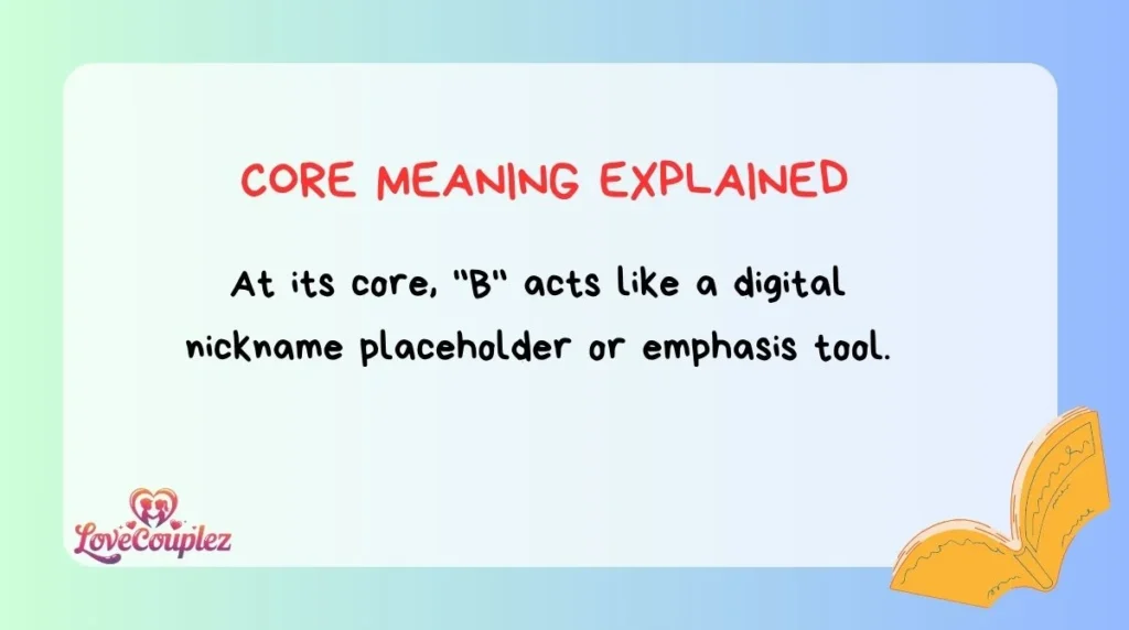 Core Meaning Explained