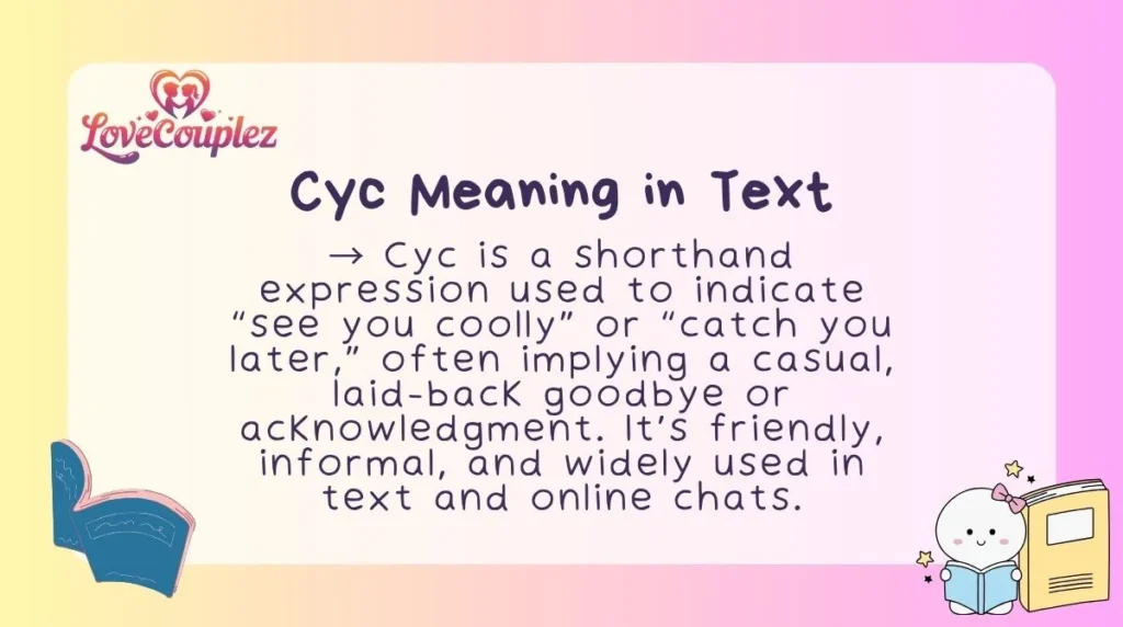 Cyc Meaning in Text