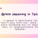 dpwm Meaning in Text
