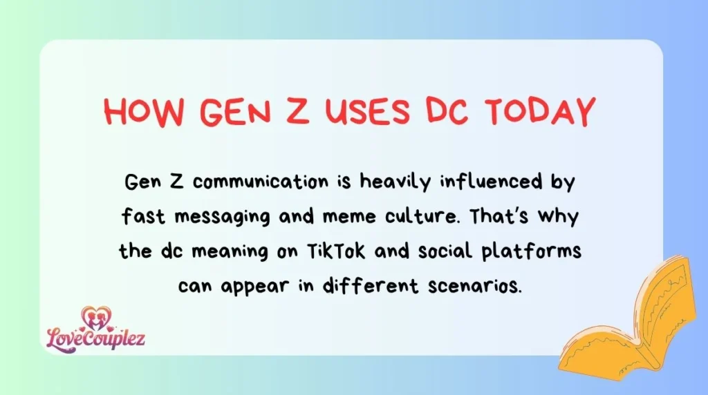 How Gen Z Uses DC Today