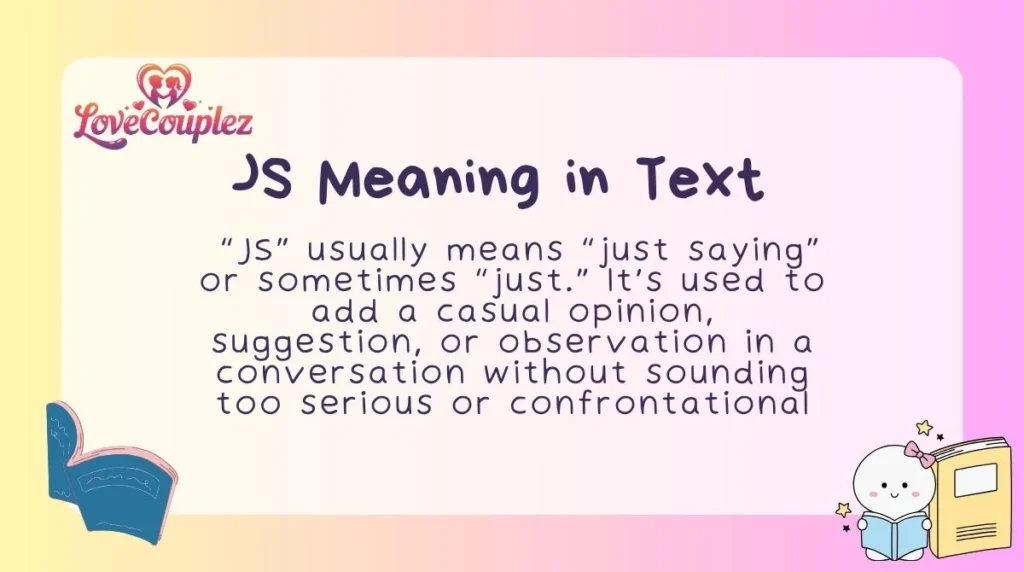 JS Meaning in Text
