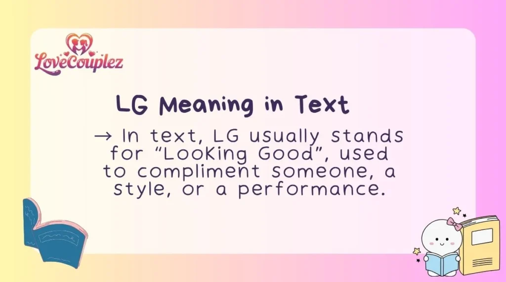 LG Meaning in Text
