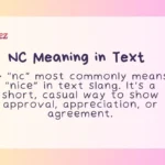 NC Meaning in Text