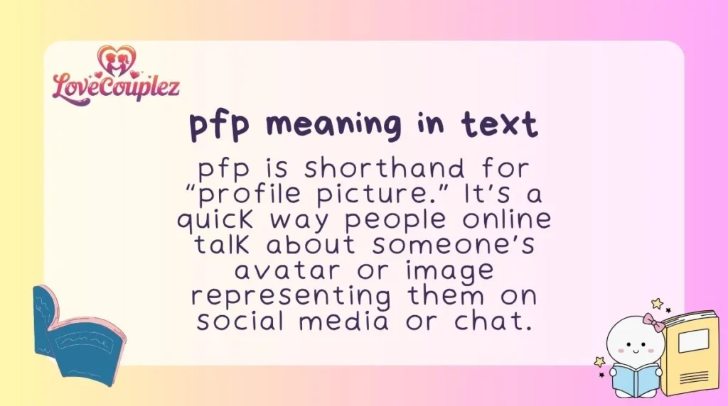 pfp meaning in text
