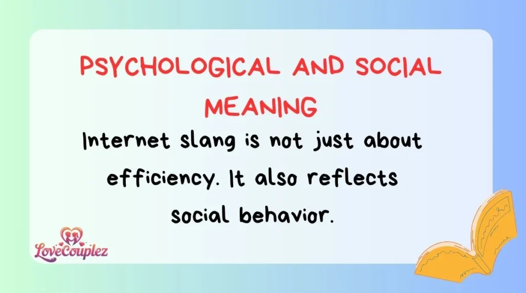 Psychological and Social Meaning