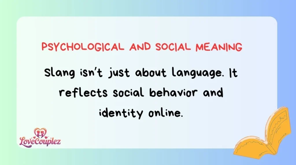 Psychological and Social Meaning