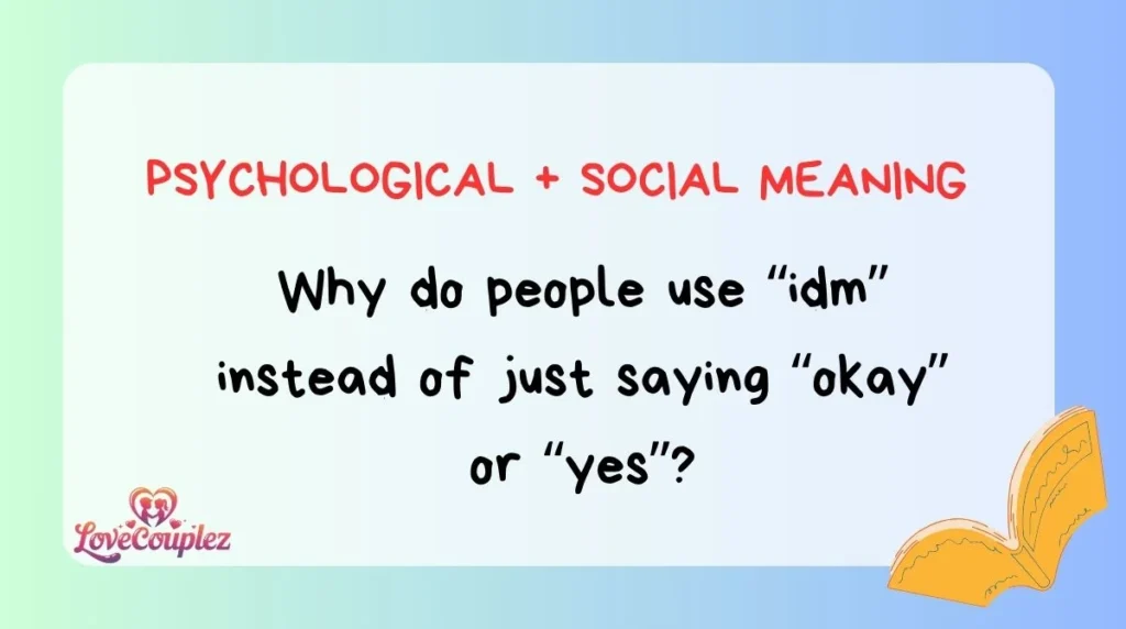 Psychological + Social Meaning