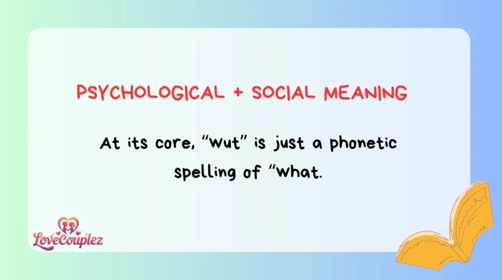 Psychological + Social Meaning