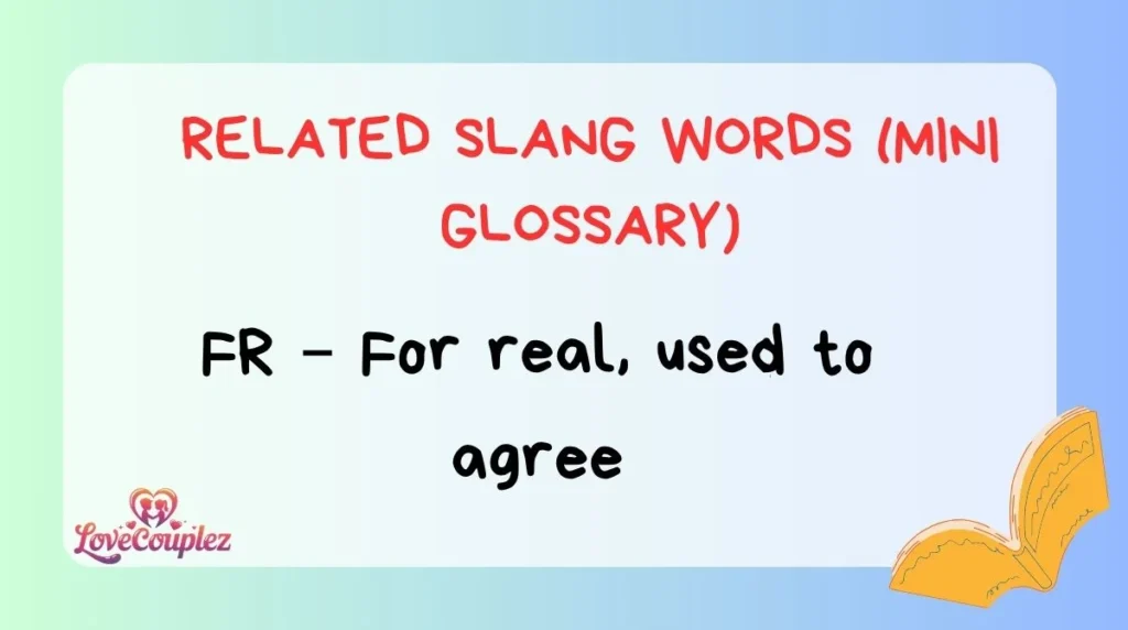 Related Slang Words (Mini Glossary)