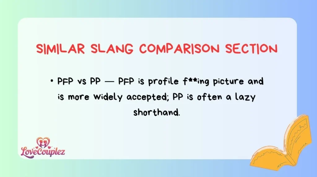 Similar Slang Comparison Section