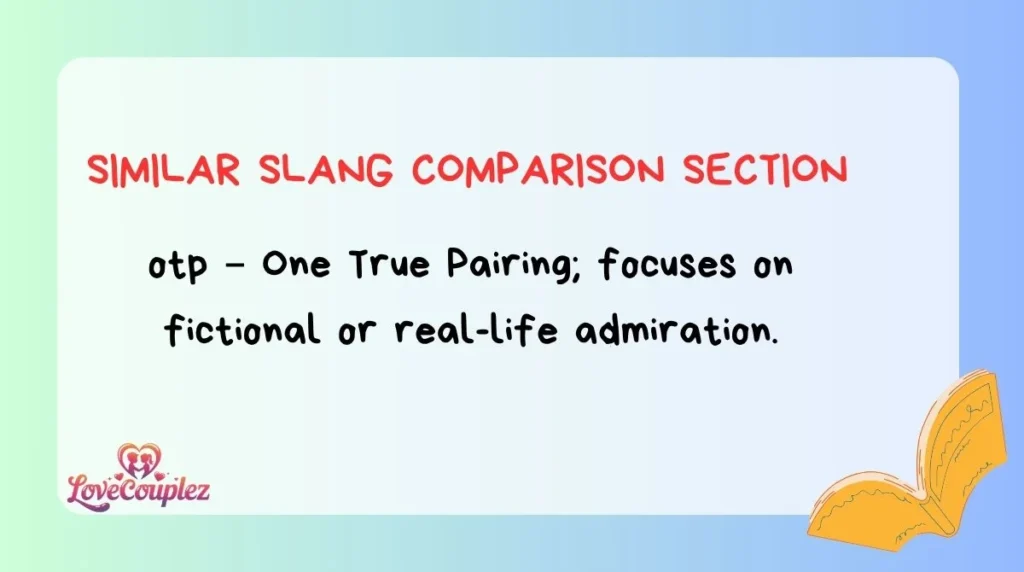 Similar Slang Comparison Section