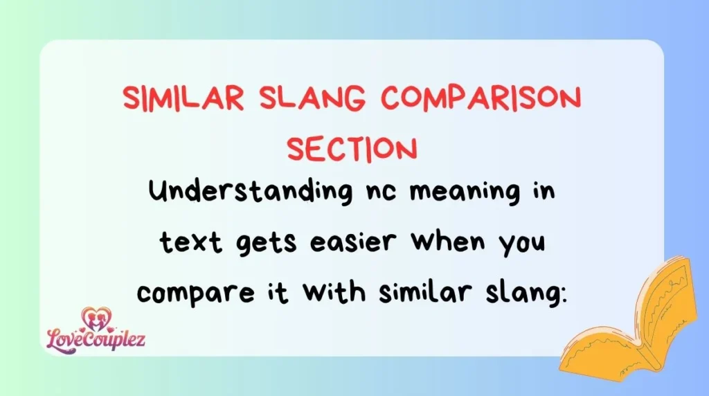 Similar Slang Comparison Section