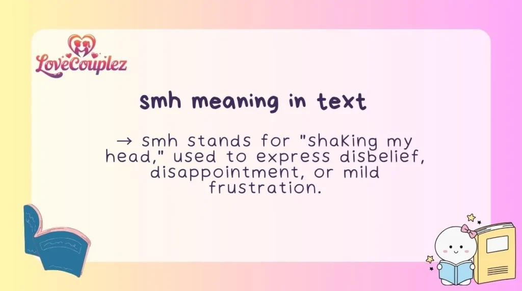smh meaning in text