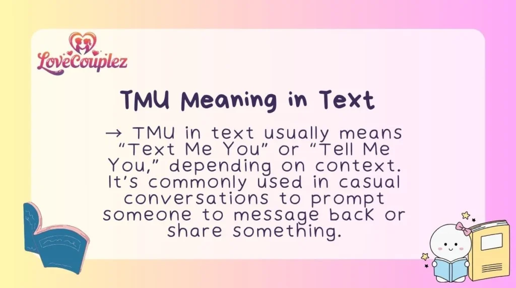 TMU Meaning in Text