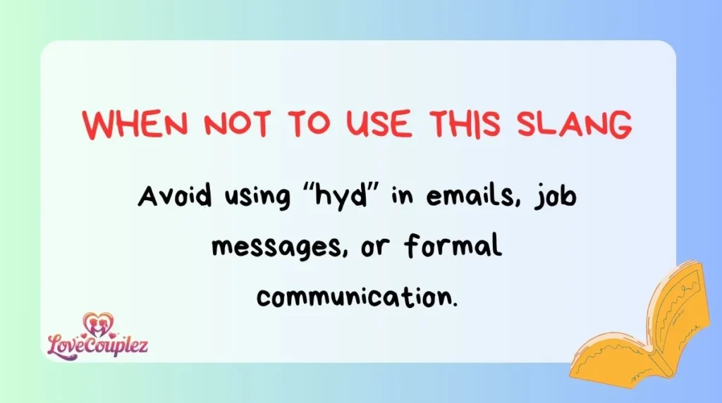 When NOT To Use This Slang